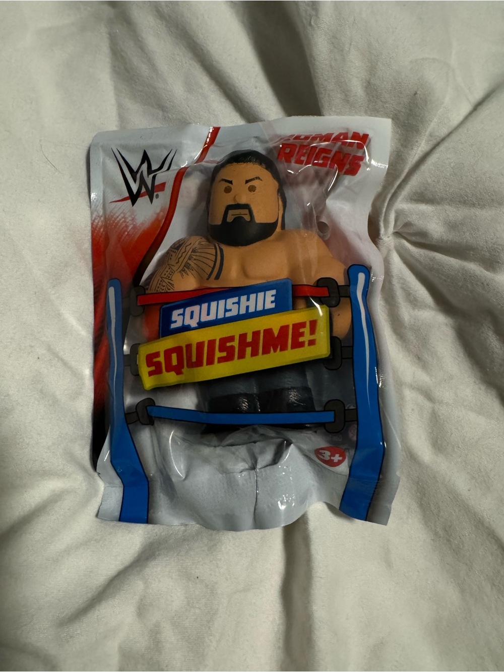 WWE Roman Reigns Squishie Figure - Black & Tan New